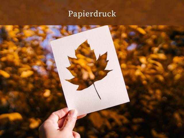 Papierdruck