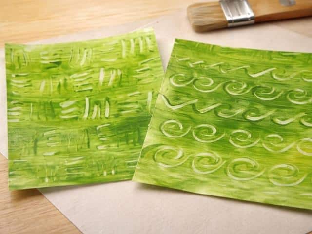 Kleisterpapier selber machen – Arbeiten mit Farbe, Kleister und Papier