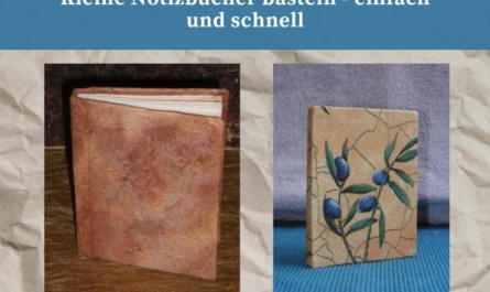 Kleine Notizbücher basteln