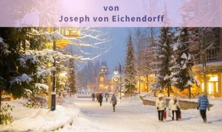 Weihnachten von Joseph von Eichendorf
