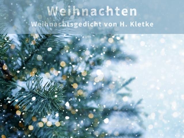 Weihnachten von Hermann Kletke