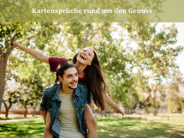 Kartensprüche – Genuss