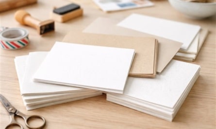 Papier für Postcrossing Karten