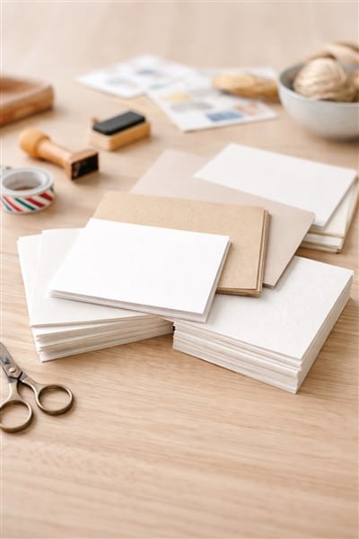 Papier für Postcrossing Karten