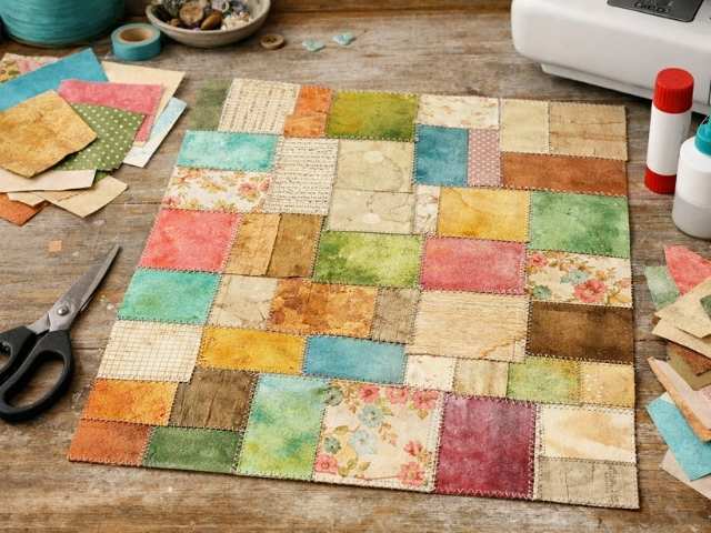 Frankenpaper – Patchwork mit Papier