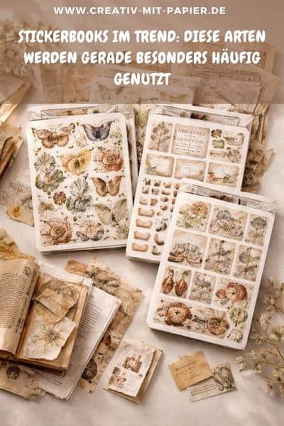 Stickerbooks im Trend: Diese Arten werden gerade besonders häufig genutzt