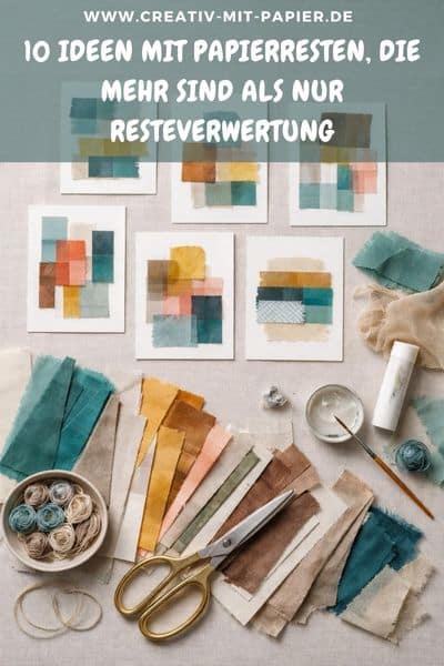 10 Ideen mit Papierresten, die mehr sind als nur Resteverwertung