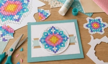 Pixel-Mandalas aus Papier – mehr als nur Ausmalbilder